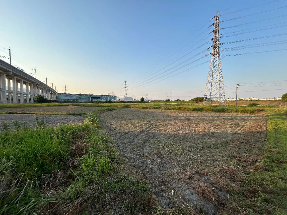 1-72蓄電所(佐賀県鳥栖市)の開発用地の現地写真