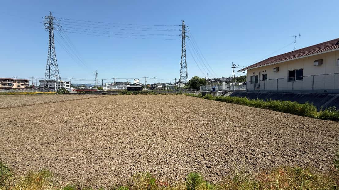 C-42蓄電所(福岡県飯塚市)の開発用地の現地写真